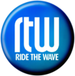 RTW Ride the Wave Logo